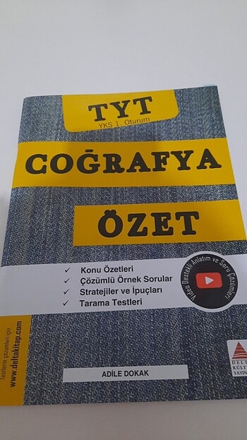 Tyt coğrafya özet delta yayınları 