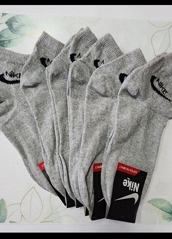 nike erkek patik çorap 6 çift