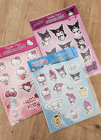Hello Kitty Sticker Seti