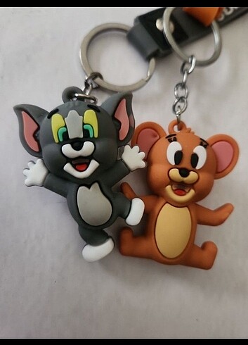  Beden Tom ve Jerry Anahtarlık