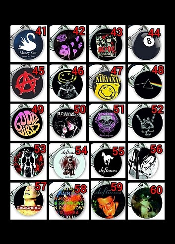 Beden Rozet - Y2K - Grunge - Nana - Punk - Fairycore - Goth - Killstar