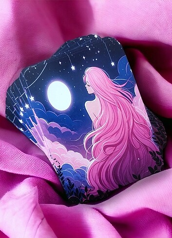 Pembe Saçlı Kızdan Evrenden Mesajlar Oracle Tarot Kartları - Görsel 5