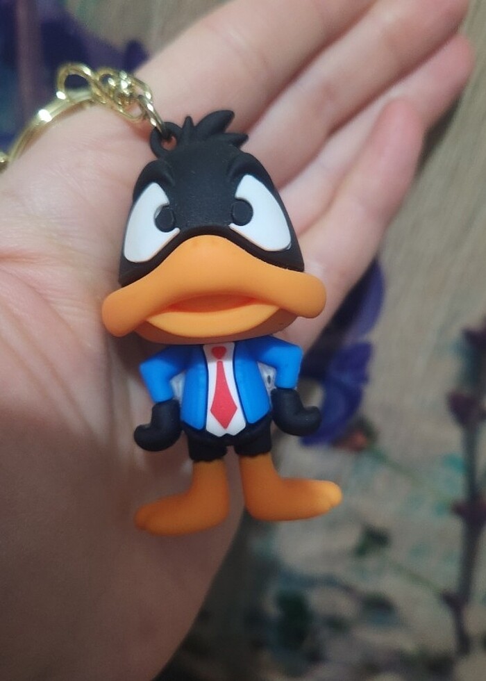 Daffy Duck Anahtarlık Lux Buyuk Boy - Görsel 2