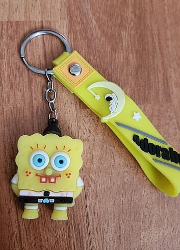  Beden Sünger Bob Anahtarlık