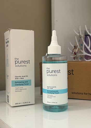 Beden The Purest Solutions glycolic acid AHA+BHA Tonik 200ML