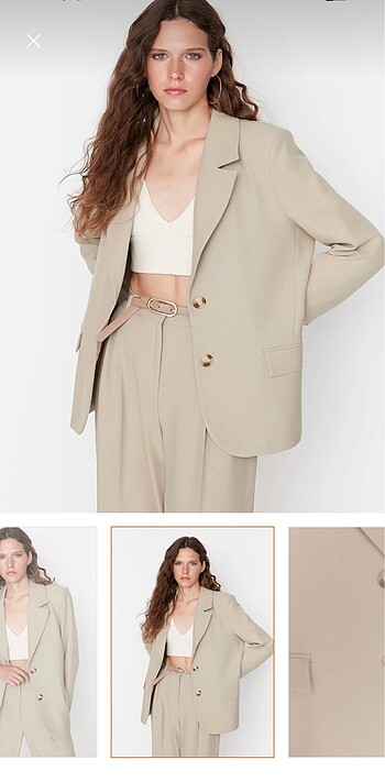m Beden camel Renk Astarlı vizon blazer ceket