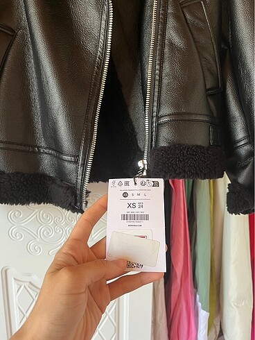 s Beden siyah Renk Bershka Biker mont