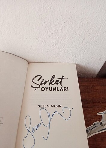 Şirket Oyunları Yan boyamalı ve İmzalı