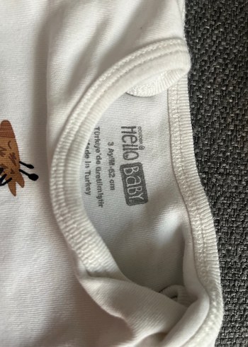 Bebek Kız Uzun Kollu Baskılı 3'lü Takım - Görsel 3