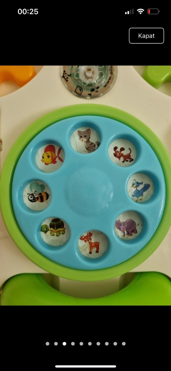 Renkli Bebek Yürüteci pilsan - Görsel 3