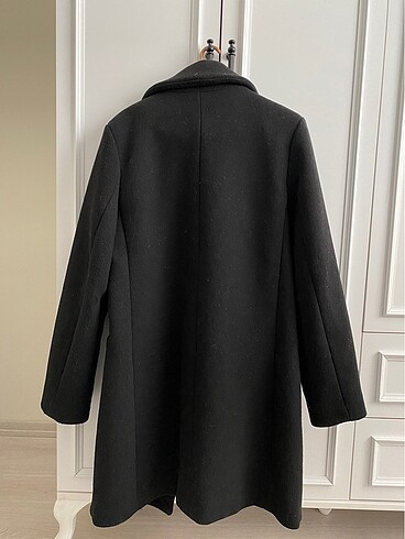 xs Beden siyah Renk Stradivarius kaşe kaban
