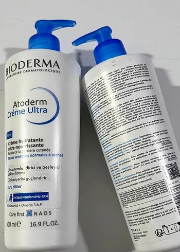 Bioderma Atoderm Ultra Nemlendirici Krem 500 ml