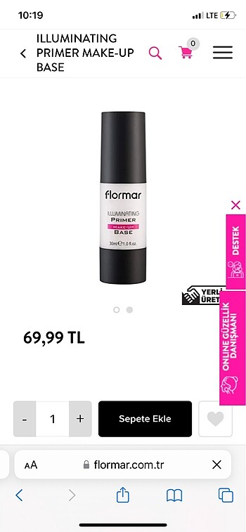 Flormar primer base