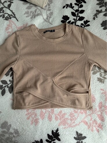 Crop triko bluz