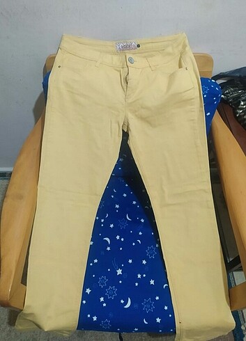 m Beden Sarı kot pantolon
