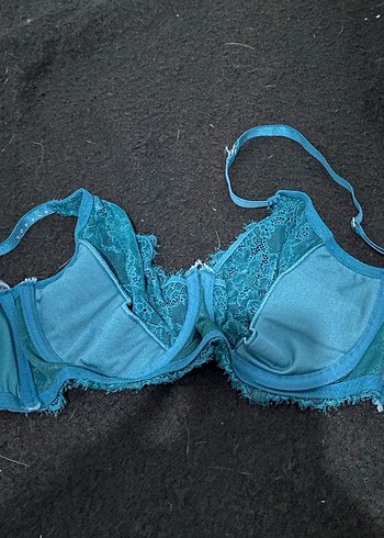 Turkuaz Dantel Detaylı Bohem Sütyen - Görsel 4
