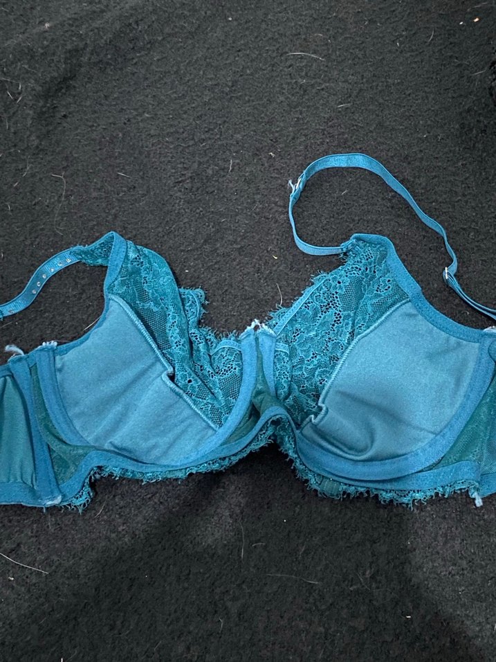 Turkuaz Dantel Detaylı Bohem Sütyen - Görsel 4