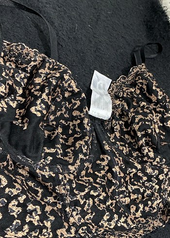 Yılan Desenli Siyah Goth Büstiyer - Görsel 4