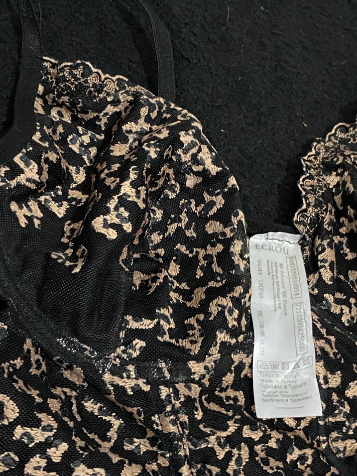 Yılan Desenli Siyah Goth Büstiyer - Görsel 3