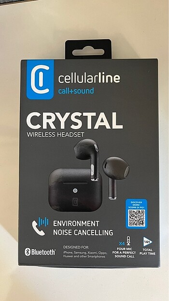 Cellular Line Crystal 4 Bluetooth Kulaklık