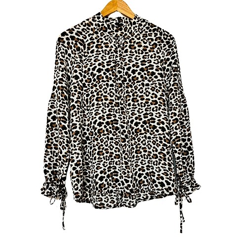 Chima Kadın Leopar Bluz