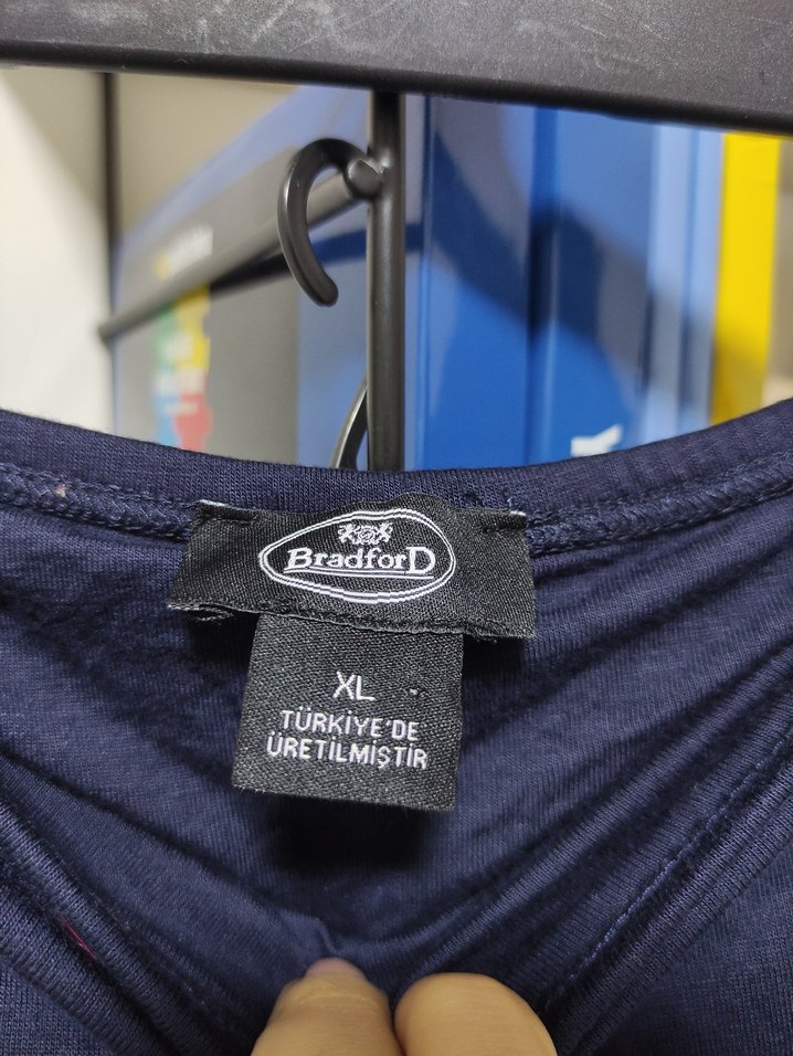 Kadın Lacivert Uzun Straplez Elbise - Görsel 3