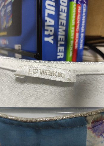 Mavi Çiçekli Bohem Kadın Bluz - Görsel 2