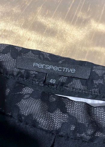 Uzun Lacivert Dökümlü Kadın Etek - Görsel 3