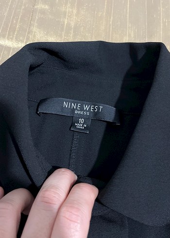 Drapeli Siyah Gri Kadın Tunik - Görsel 2