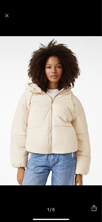 Bershka şişme mont