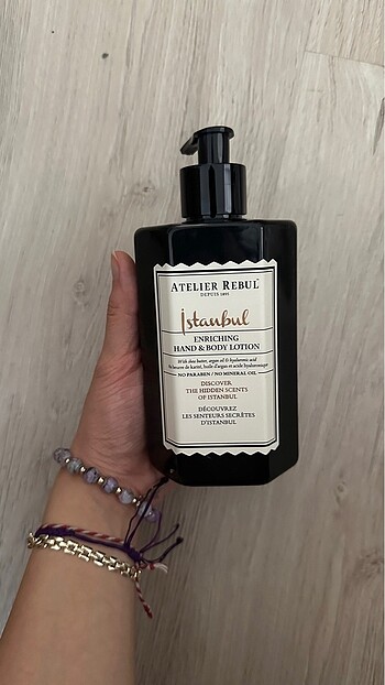 Ateiler Rebul - İstanbul El ve Vücut Losyonu