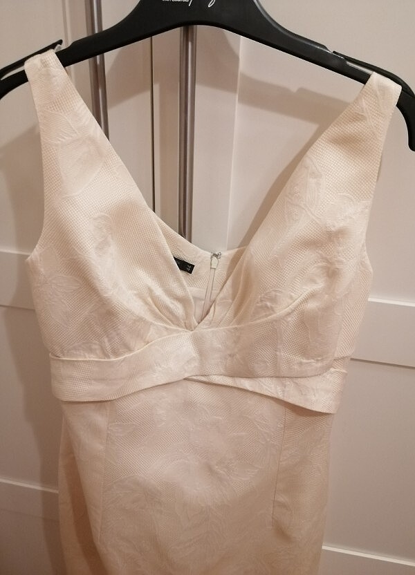 Alexander Mcqueen beyaz elbise - Görsel 2