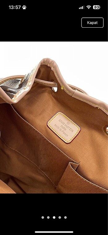 Louis Vuitton Louis Vuitton sırt çantası