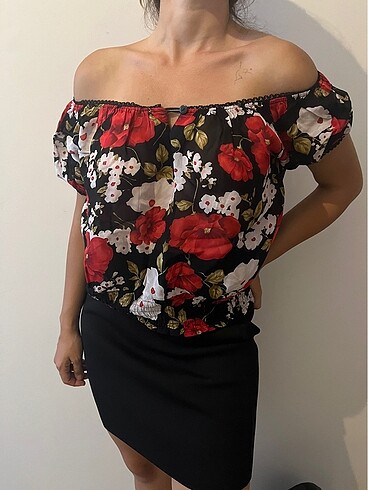 Çiçekli bluz - Görsel 2