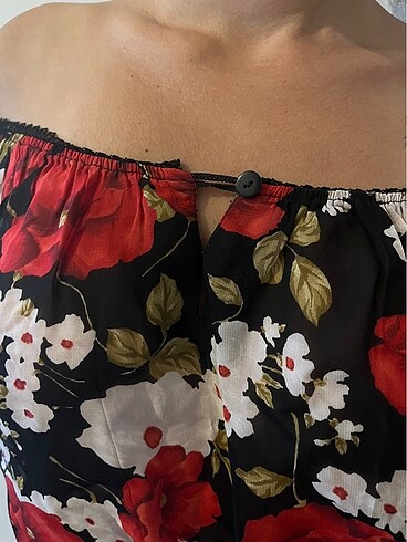 Çiçekli bluz - Görsel 5