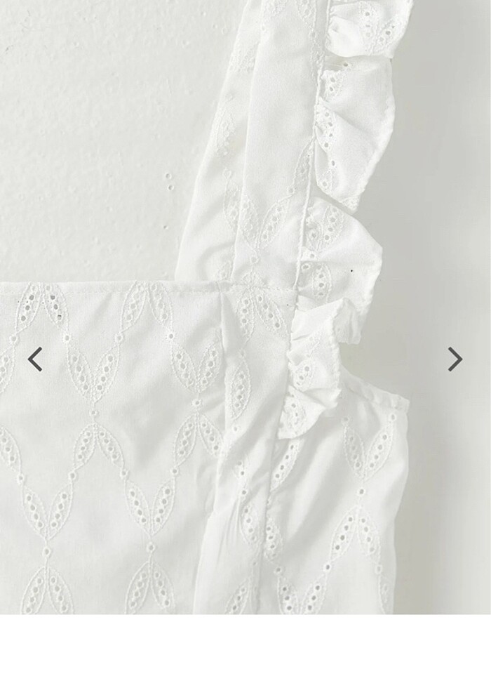 Beyaz blode bluz - Görsel 3