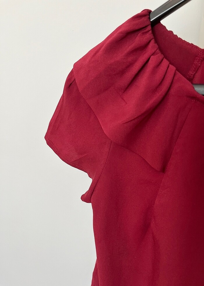 Kırmızı bluz - Görsel 2