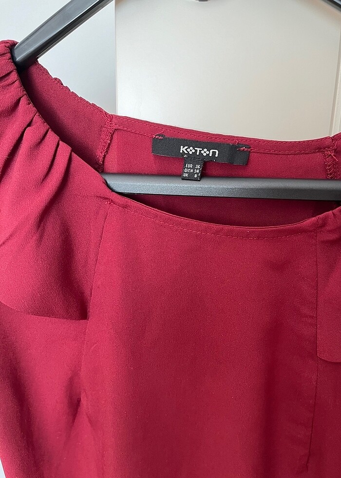 Kırmızı bluz - Görsel 3