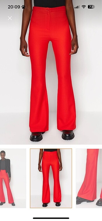 Kırmızı pantolon - Görsel 6