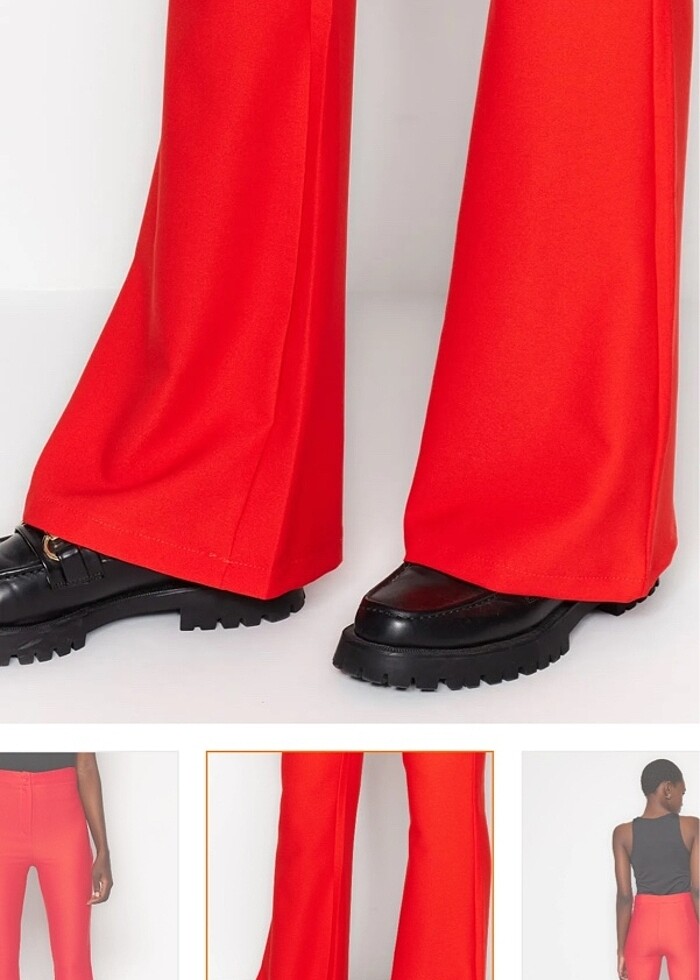 Kırmızı pantolon - Görsel 5