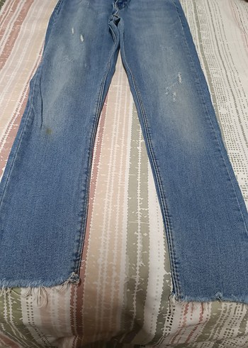 Diğer Kadın Mavi Midi Denim Kot Pantolon