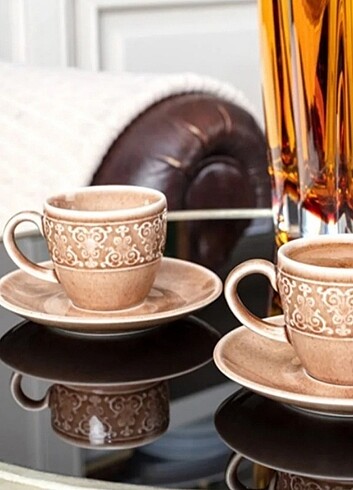 Madame Coco Vailant Coffe Cup set ikili fincan takımı