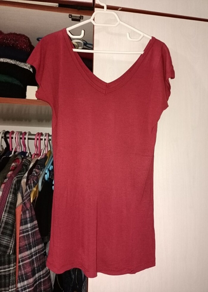 Kırmızı bluz - Görsel 2