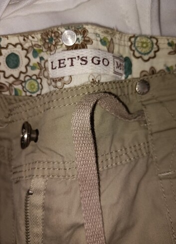 Keten şort - Görsel 5