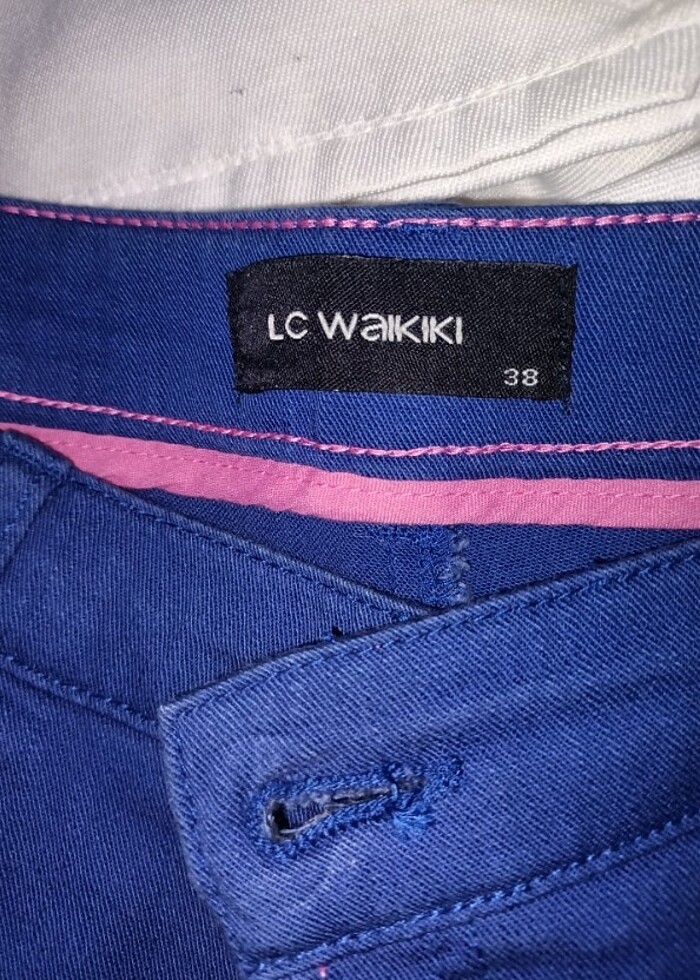 Kadın saks rengi kapri - Görsel 3