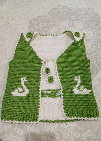 örgü yelek - Görsel 3