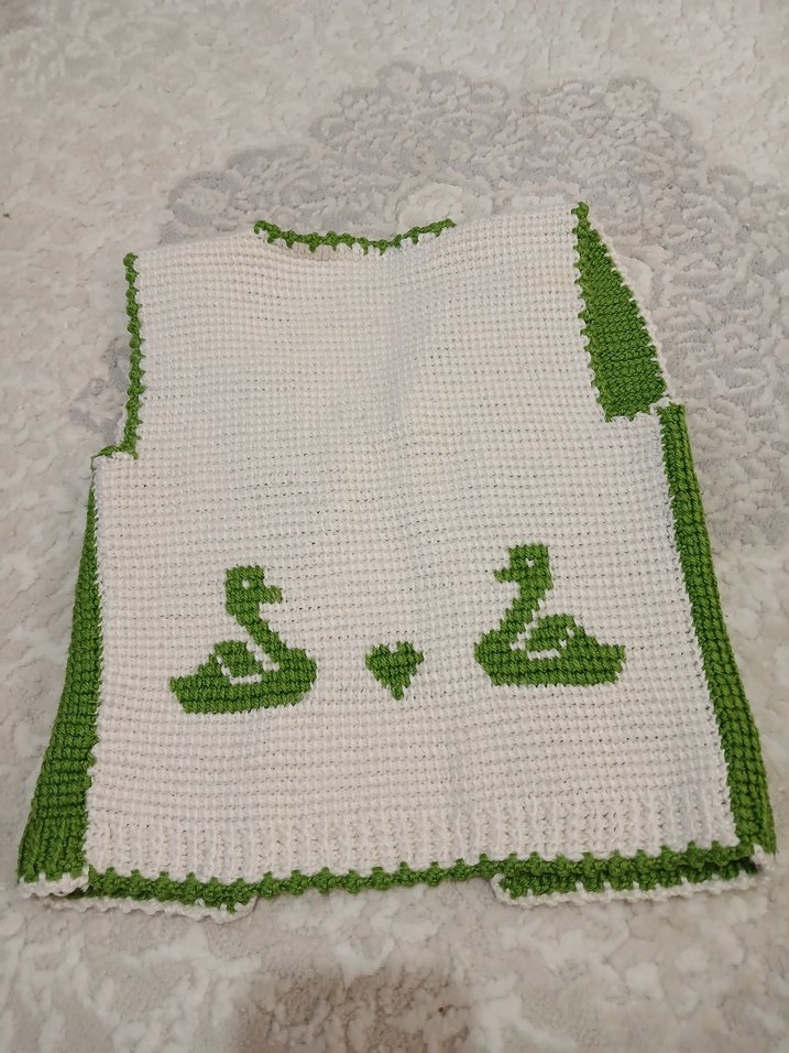 örgü yelek - Görsel 4