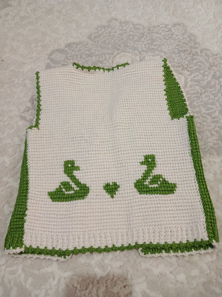 örgü yelek - Görsel 2