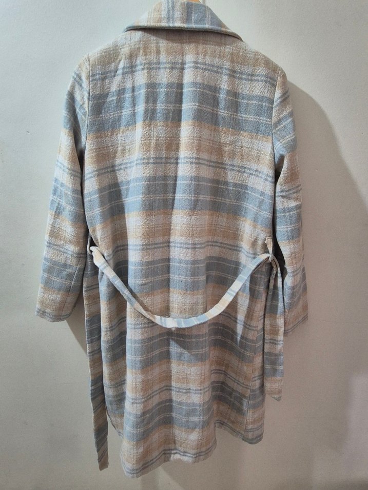 ÖZEL DİKİM - KREM/BEJ SOFT KAŞE PARDESÜ - Görsel 2