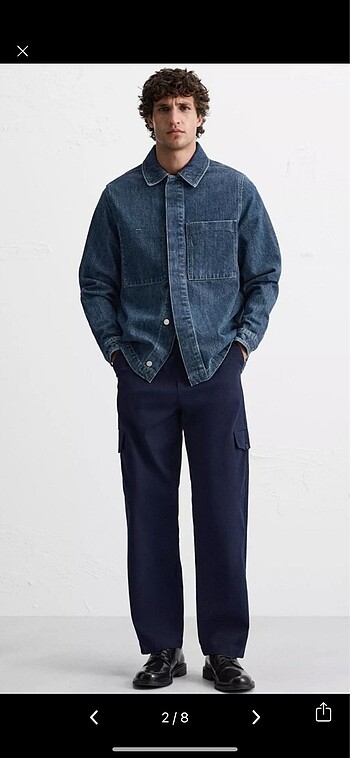 Zara Zara Denmark Kargo Pantolon